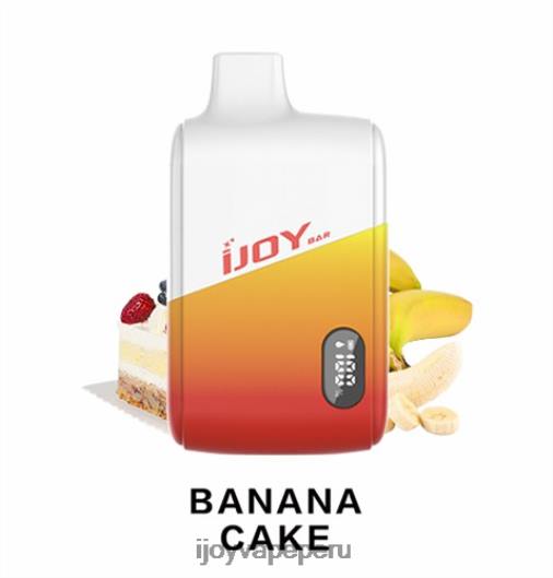 iJOY Bar IC8000 desechable 8ZPZ176 - iJOY Vape Desechable pastel de platano