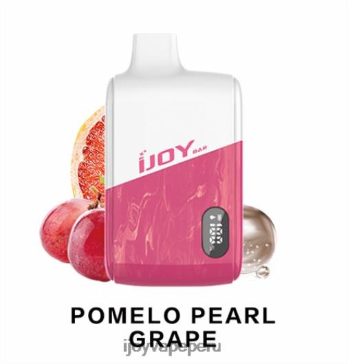 iJOY Bar IC8000 desechable 8ZPZ192 - iJOY Vapes For Sale pomelo uva perla