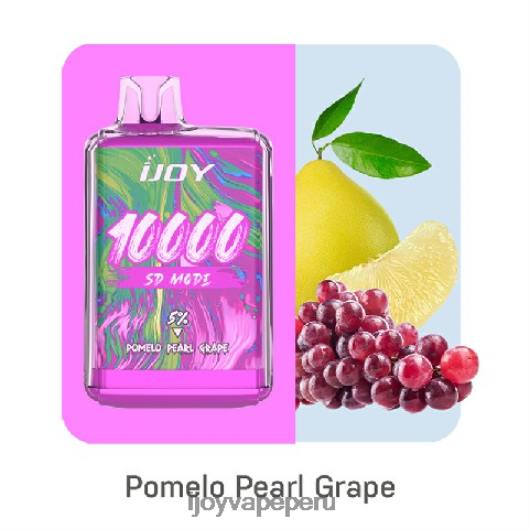 iJOY Bar SD10000 desechable 8ZPZ170 - iJOY Vape Sabores pomelo uva perla