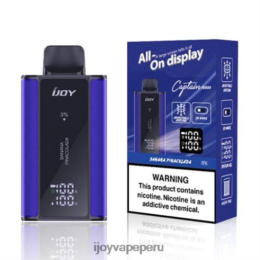 iJOY Bar Captain desechable 8ZPZ90 - iJOY Vape Sabores kiwi