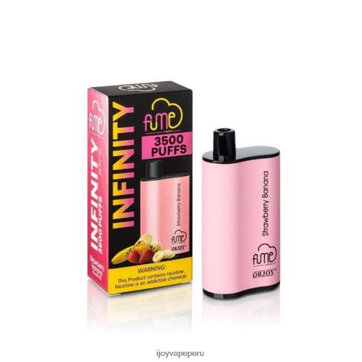 iJOY Fume Infinity desechables 3500 inhalaciones | 12ml 8ZPZ107 - iJOY Vape Perú Fresa plátano