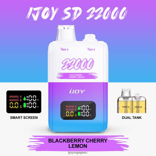 iJOY SD 22000 desechable 8ZPZ147 - iJOY Vape Perú mora cereza limón