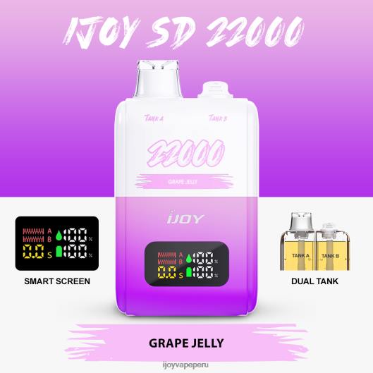 iJOY SD 22000 desechable 8ZPZ153 - iJOY Best Flavor mermelada de uva