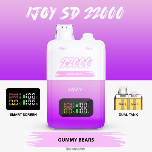 iJOY SD 22000 desechable 8ZPZ154 - iJOY Venta ositos de goma