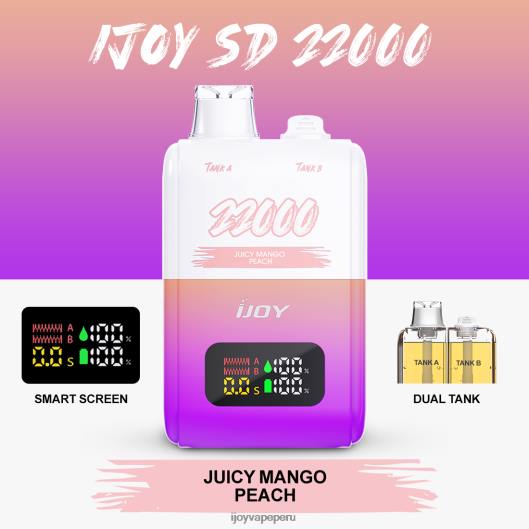 iJOY SD 22000 desechable 8ZPZ156 - iJOY Vape Desechable melocotón de mango jugoso
